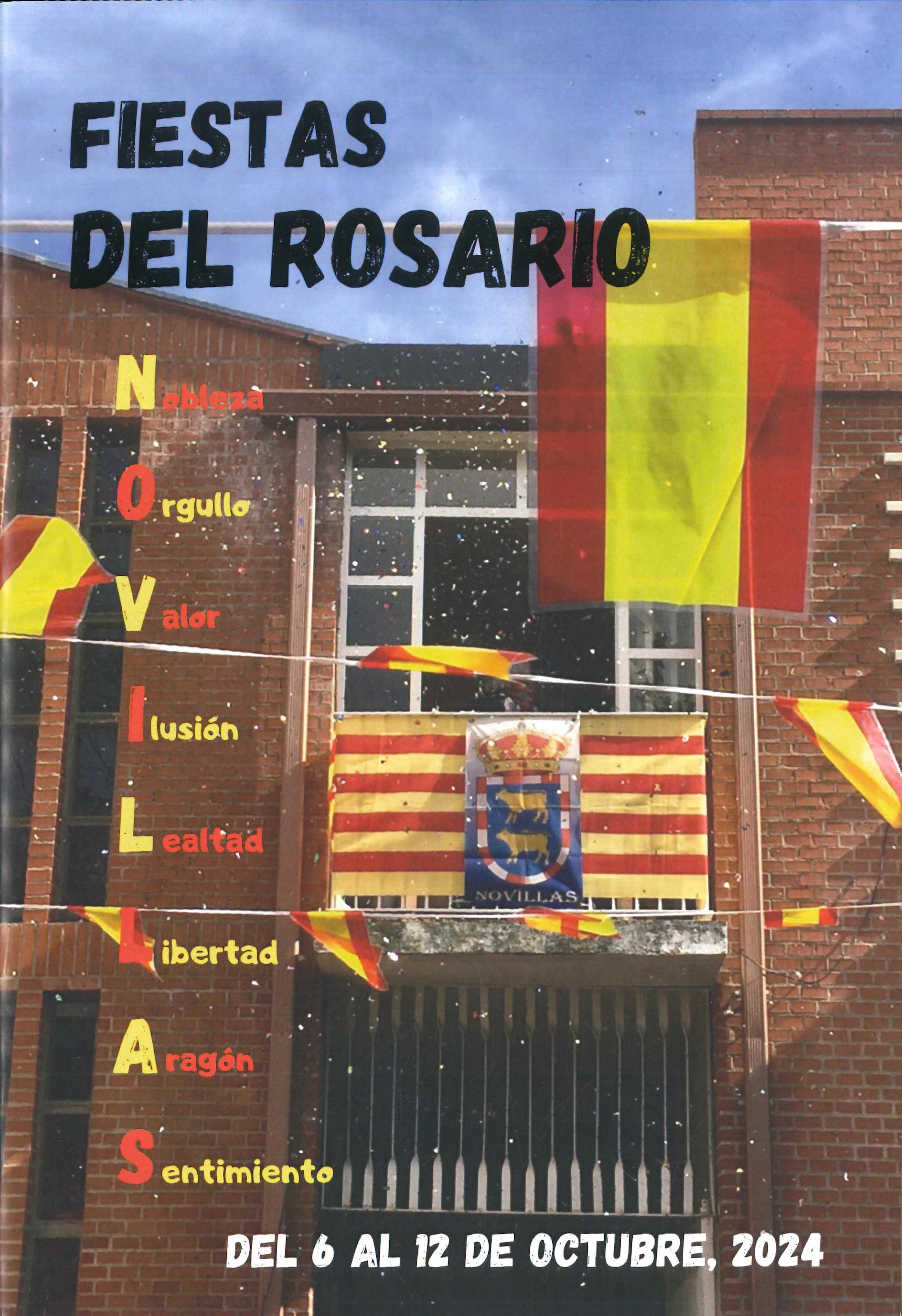 Fiestas en honor a Nuestra Señora del Rosario 2024 Novillas